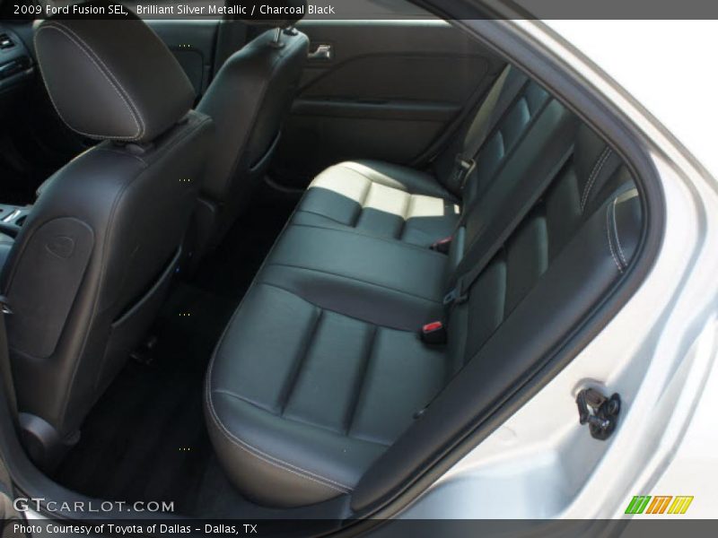 Brilliant Silver Metallic / Charcoal Black 2009 Ford Fusion SEL