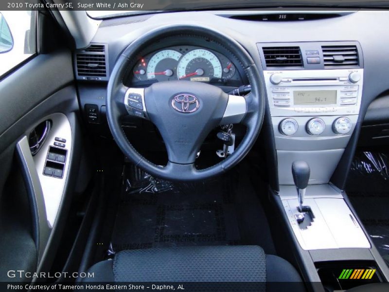 Super White / Ash Gray 2010 Toyota Camry SE