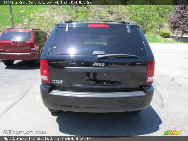 Black / Dark Slate Gray 2008 Jeep Grand Cherokee Laredo 4x4