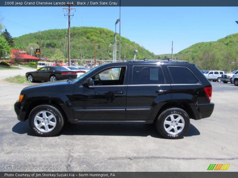 Black / Dark Slate Gray 2008 Jeep Grand Cherokee Laredo 4x4