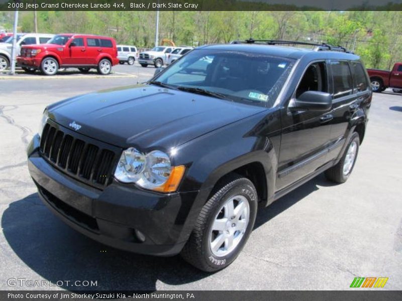 Black / Dark Slate Gray 2008 Jeep Grand Cherokee Laredo 4x4