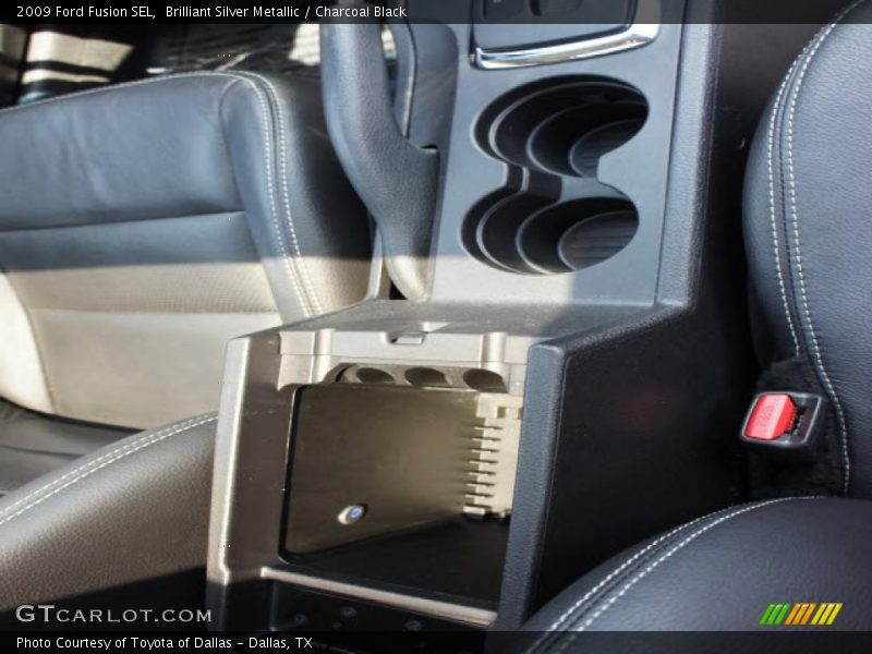 Brilliant Silver Metallic / Charcoal Black 2009 Ford Fusion SEL