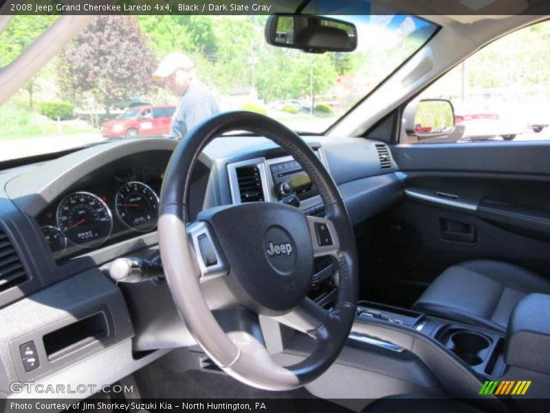 Black / Dark Slate Gray 2008 Jeep Grand Cherokee Laredo 4x4