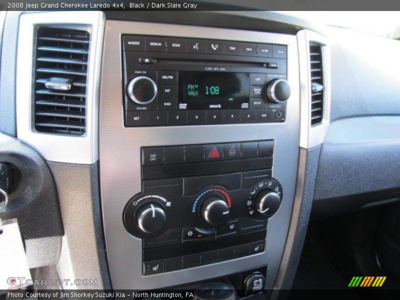 Black / Dark Slate Gray 2008 Jeep Grand Cherokee Laredo 4x4