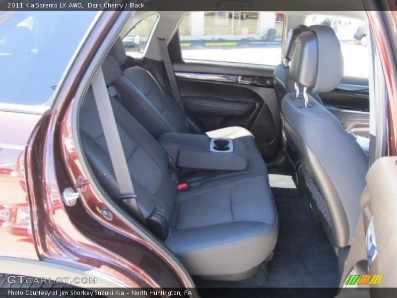 Dark Cherry / Black 2011 Kia Sorento LX AWD