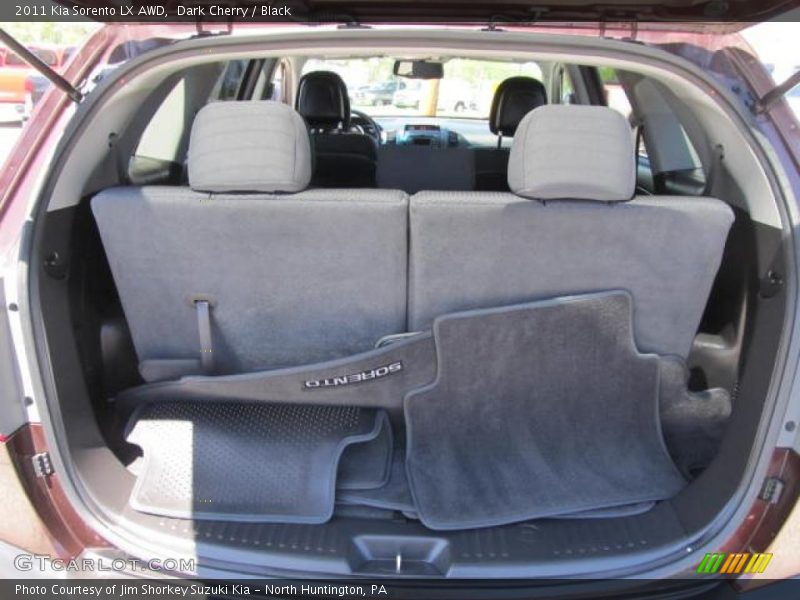 Dark Cherry / Black 2011 Kia Sorento LX AWD