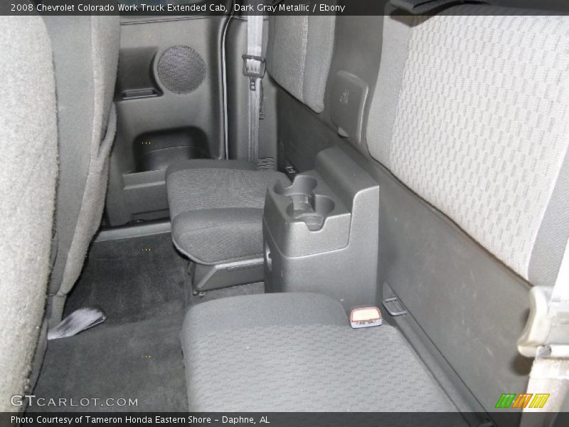 Dark Gray Metallic / Ebony 2008 Chevrolet Colorado Work Truck Extended Cab