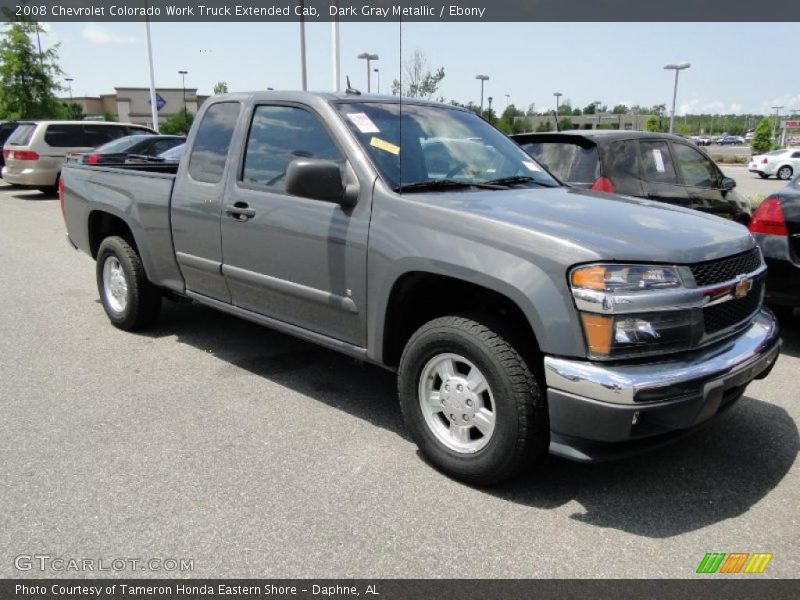  2008 Colorado Work Truck Extended Cab Dark Gray Metallic