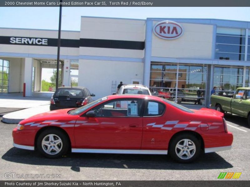 Torch Red / Red/Ebony 2000 Chevrolet Monte Carlo Limited Edition Pace Car SS