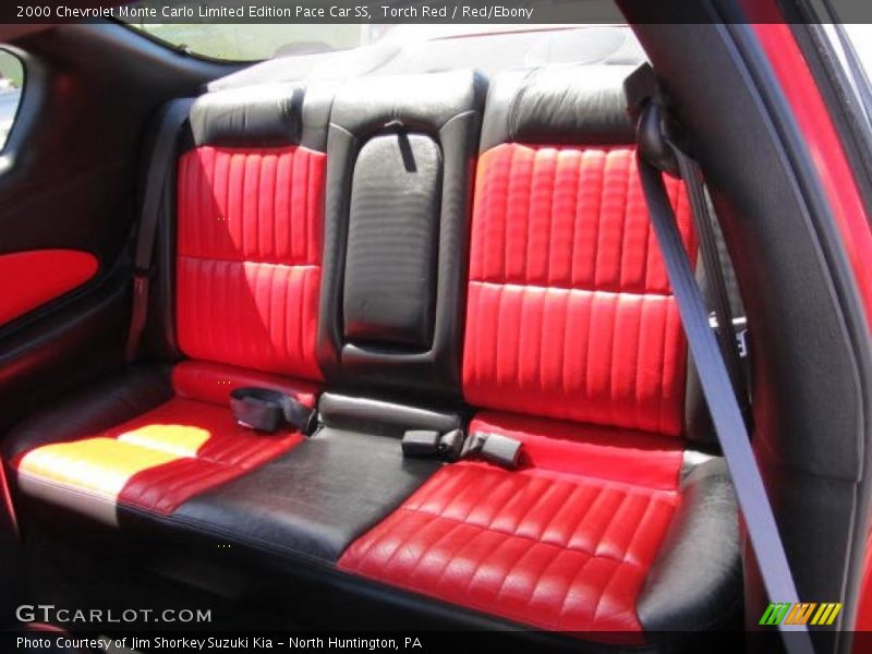  2000 Monte Carlo Limited Edition Pace Car SS Red/Ebony Interior