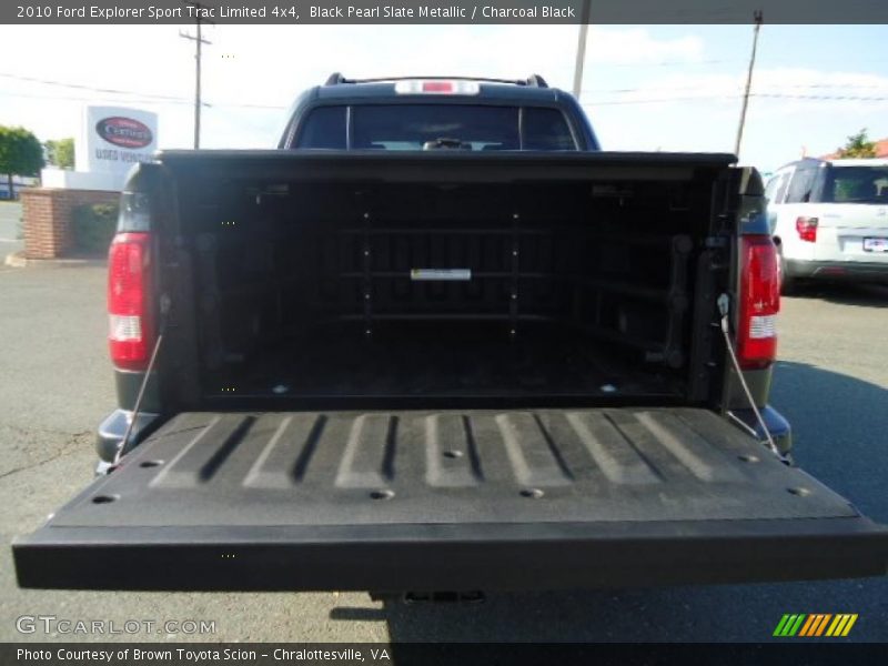 Black Pearl Slate Metallic / Charcoal Black 2010 Ford Explorer Sport Trac Limited 4x4