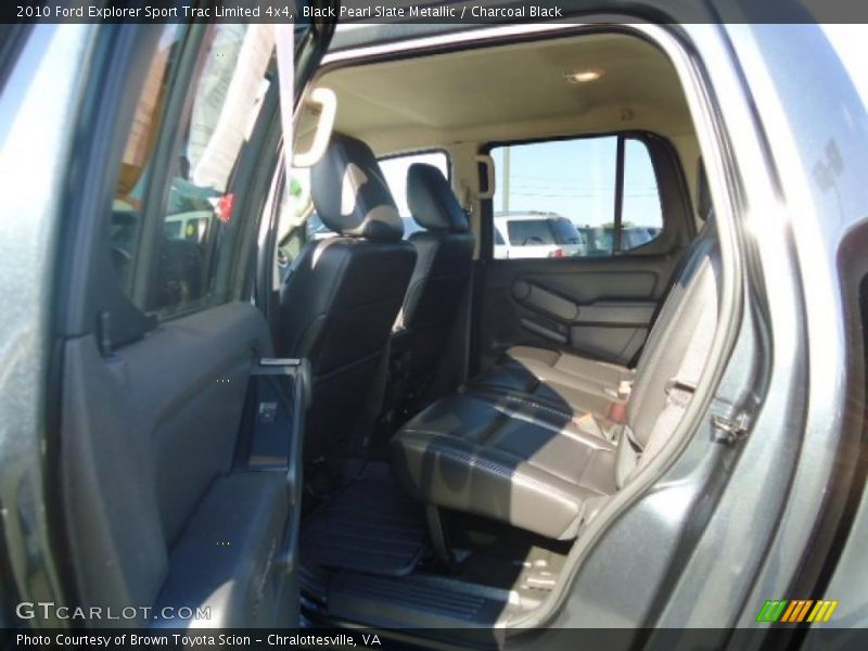 Black Pearl Slate Metallic / Charcoal Black 2010 Ford Explorer Sport Trac Limited 4x4