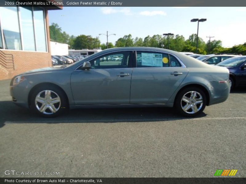 Golden Pewter Metallic / Ebony 2009 Chevrolet Malibu LT Sedan