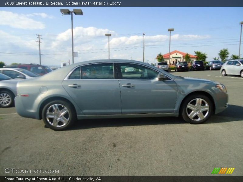 Golden Pewter Metallic / Ebony 2009 Chevrolet Malibu LT Sedan
