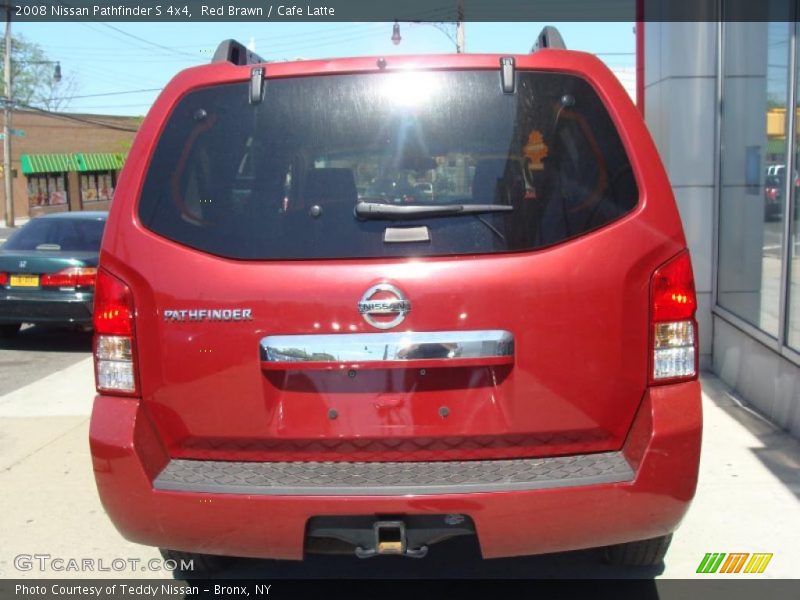 Red Brawn / Cafe Latte 2008 Nissan Pathfinder S 4x4