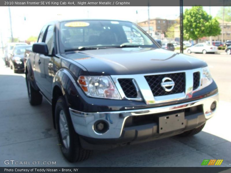 Night Armor Metallic / Graphite 2010 Nissan Frontier SE V6 King Cab 4x4