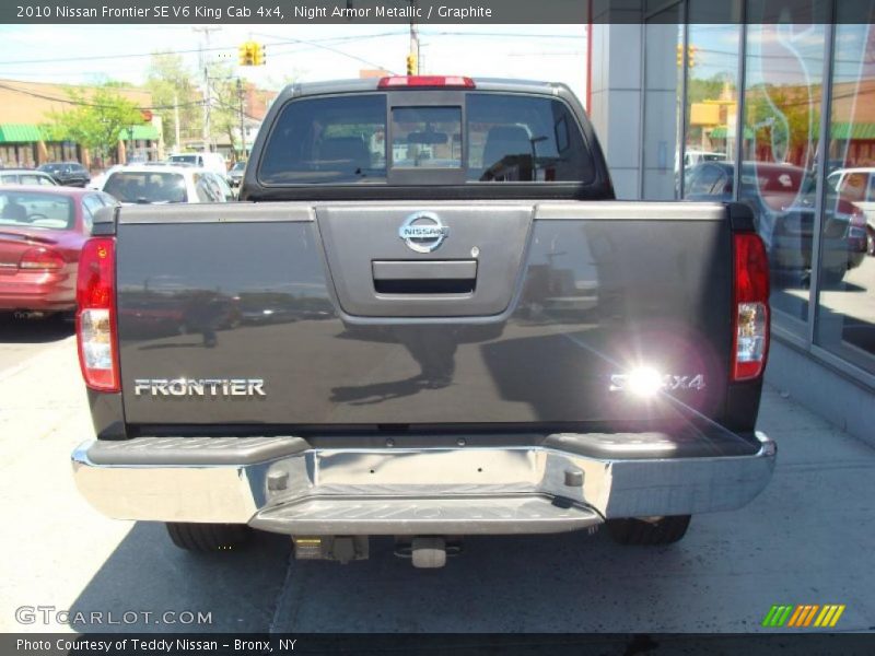 Night Armor Metallic / Graphite 2010 Nissan Frontier SE V6 King Cab 4x4