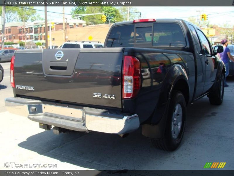 Night Armor Metallic / Graphite 2010 Nissan Frontier SE V6 King Cab 4x4