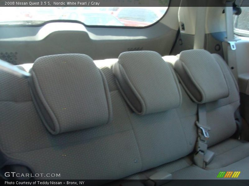 Nordic White Pearl / Gray 2008 Nissan Quest 3.5 S