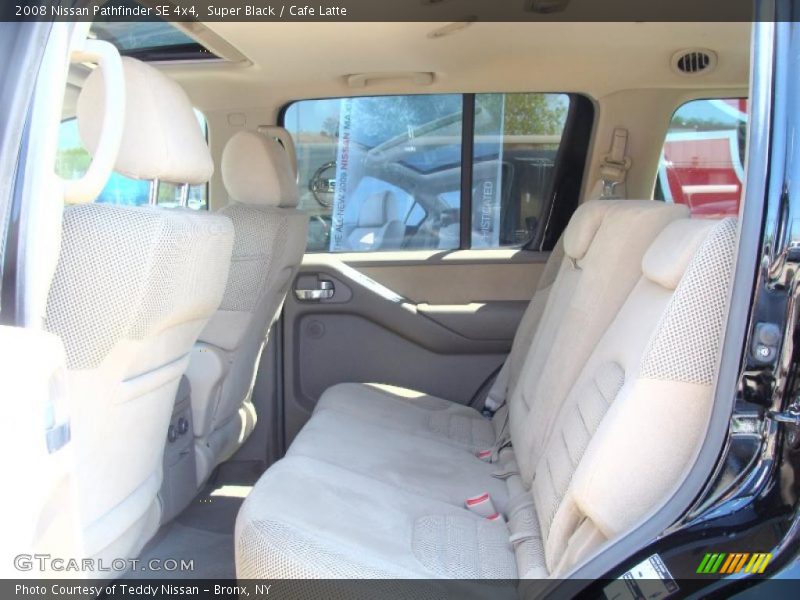 Super Black / Cafe Latte 2008 Nissan Pathfinder SE 4x4