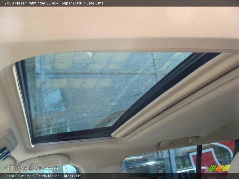 Super Black / Cafe Latte 2008 Nissan Pathfinder SE 4x4