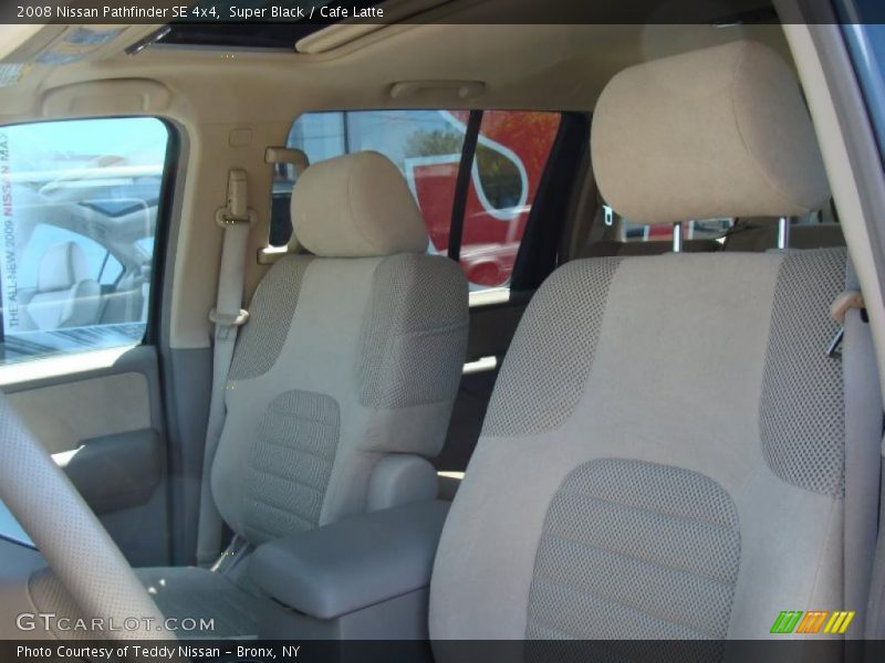 Super Black / Cafe Latte 2008 Nissan Pathfinder SE 4x4