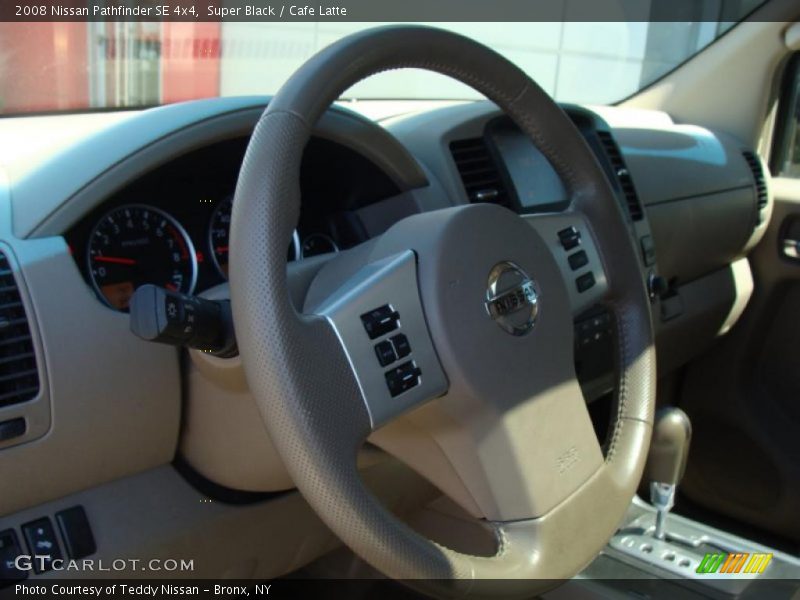 Super Black / Cafe Latte 2008 Nissan Pathfinder SE 4x4