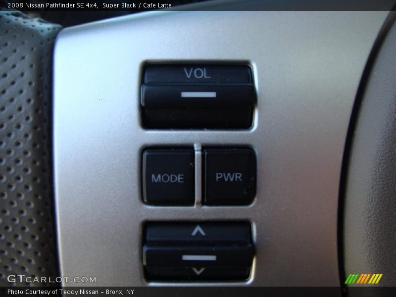 Super Black / Cafe Latte 2008 Nissan Pathfinder SE 4x4