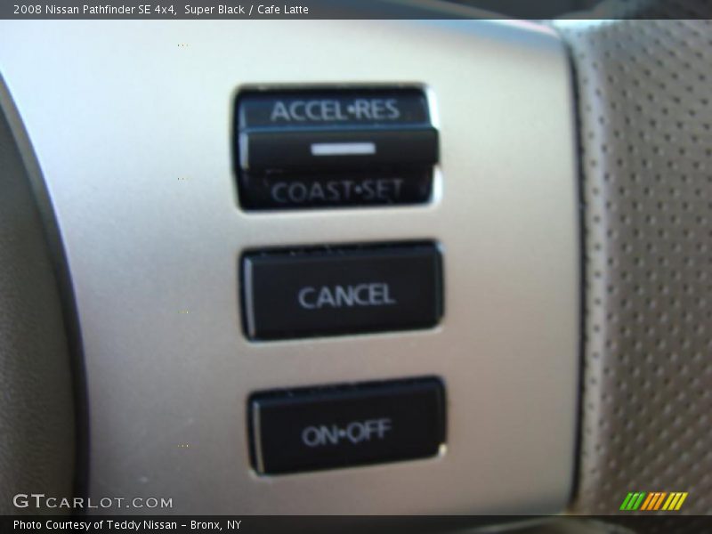 Super Black / Cafe Latte 2008 Nissan Pathfinder SE 4x4