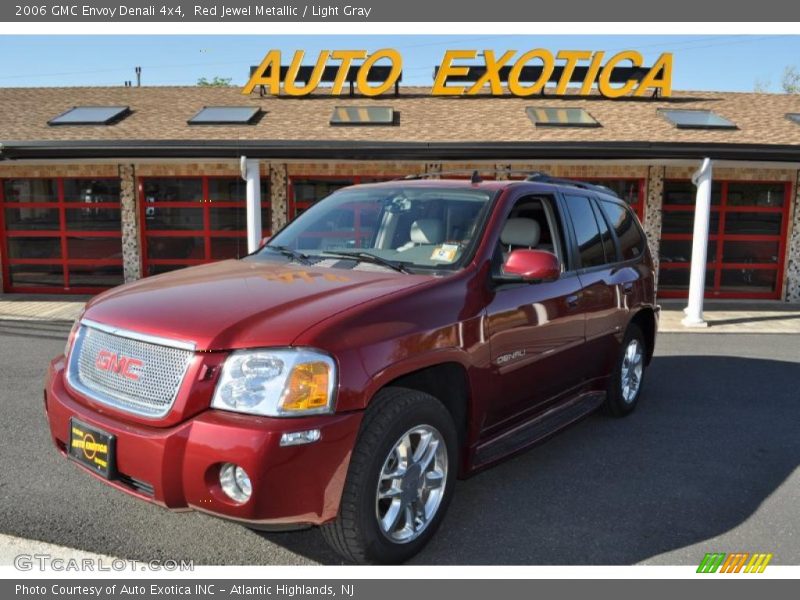 Red Jewel Metallic / Light Gray 2006 GMC Envoy Denali 4x4