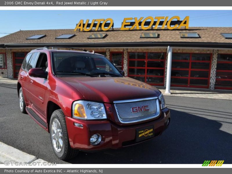 Red Jewel Metallic / Light Gray 2006 GMC Envoy Denali 4x4