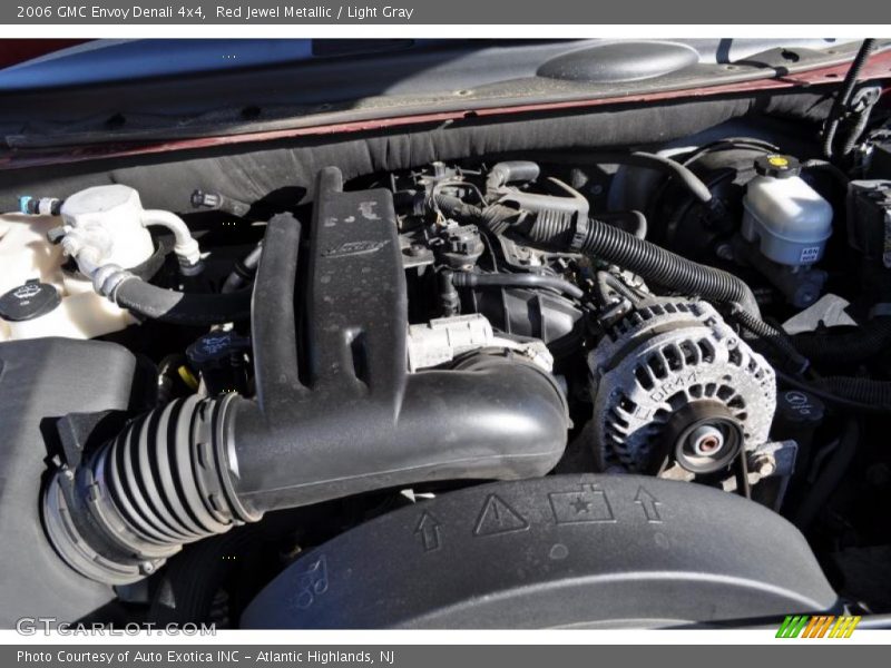 Red Jewel Metallic / Light Gray 2006 GMC Envoy Denali 4x4