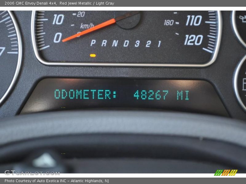 Red Jewel Metallic / Light Gray 2006 GMC Envoy Denali 4x4