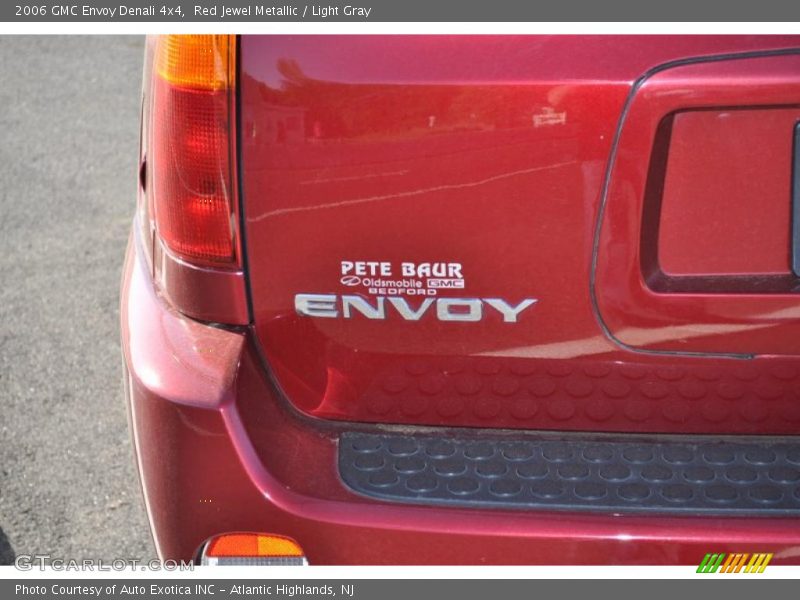 Red Jewel Metallic / Light Gray 2006 GMC Envoy Denali 4x4
