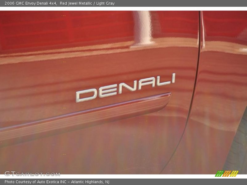 Red Jewel Metallic / Light Gray 2006 GMC Envoy Denali 4x4