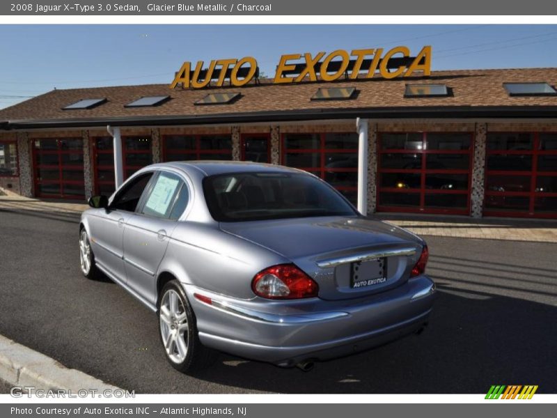 Glacier Blue Metallic / Charcoal 2008 Jaguar X-Type 3.0 Sedan