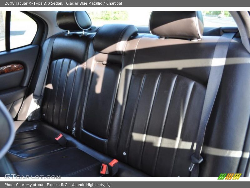 Glacier Blue Metallic / Charcoal 2008 Jaguar X-Type 3.0 Sedan