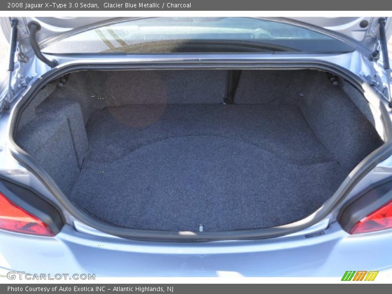 Glacier Blue Metallic / Charcoal 2008 Jaguar X-Type 3.0 Sedan