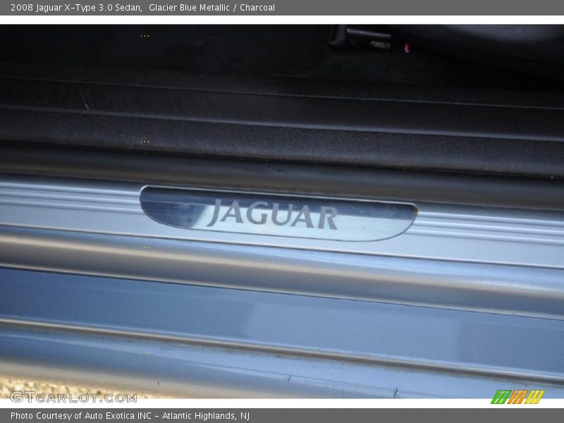 Glacier Blue Metallic / Charcoal 2008 Jaguar X-Type 3.0 Sedan