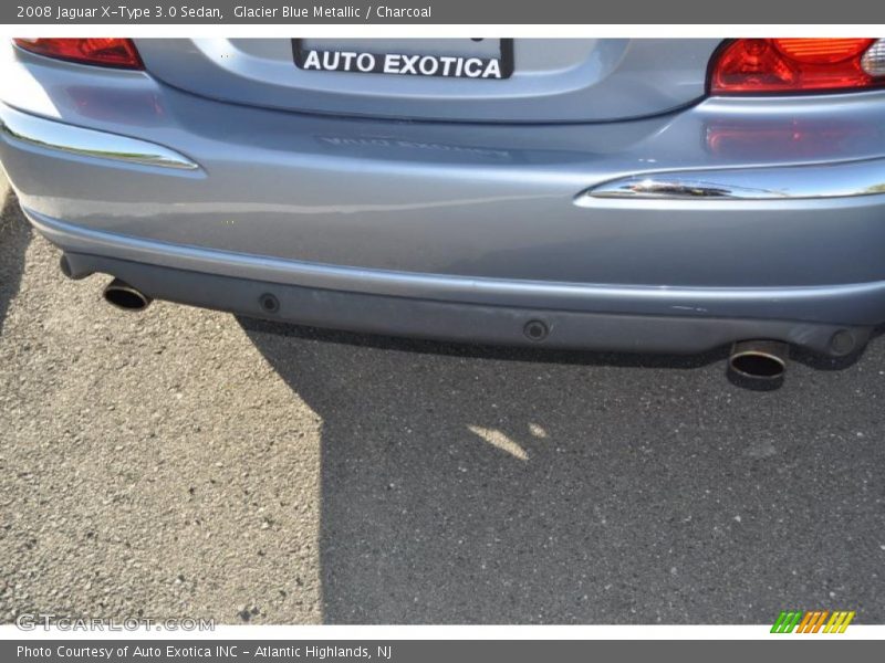 Glacier Blue Metallic / Charcoal 2008 Jaguar X-Type 3.0 Sedan
