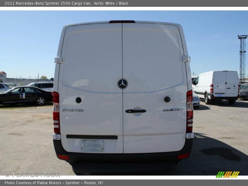 Arctic White / Black 2011 Mercedes-Benz Sprinter 2500 Cargo Van