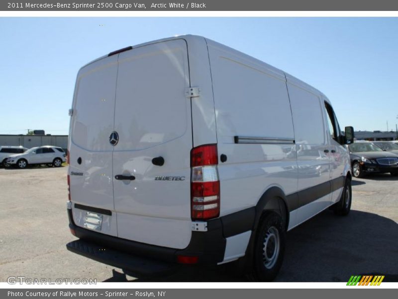 Arctic White / Black 2011 Mercedes-Benz Sprinter 2500 Cargo Van