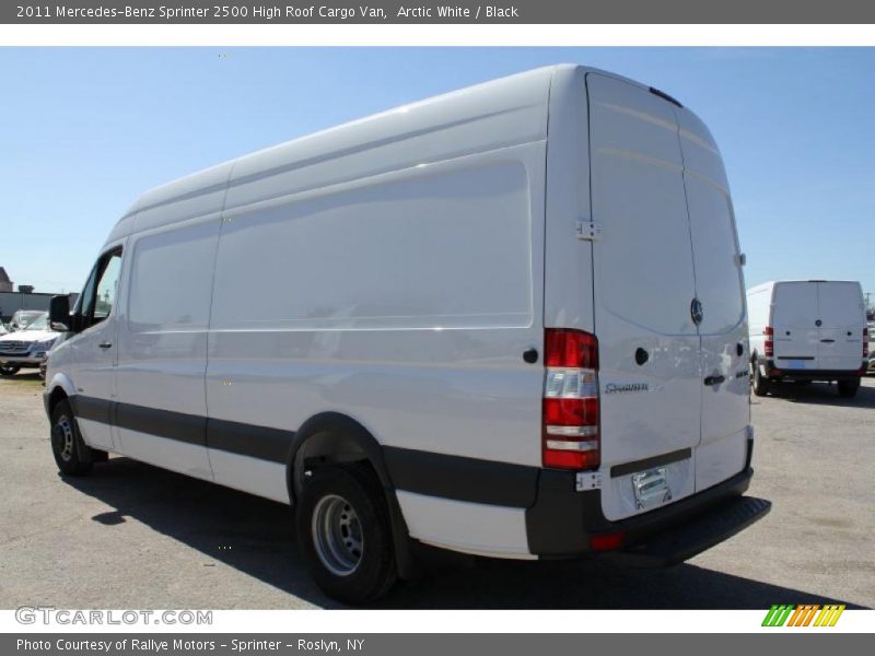 Arctic White / Black 2011 Mercedes-Benz Sprinter 2500 High Roof Cargo Van