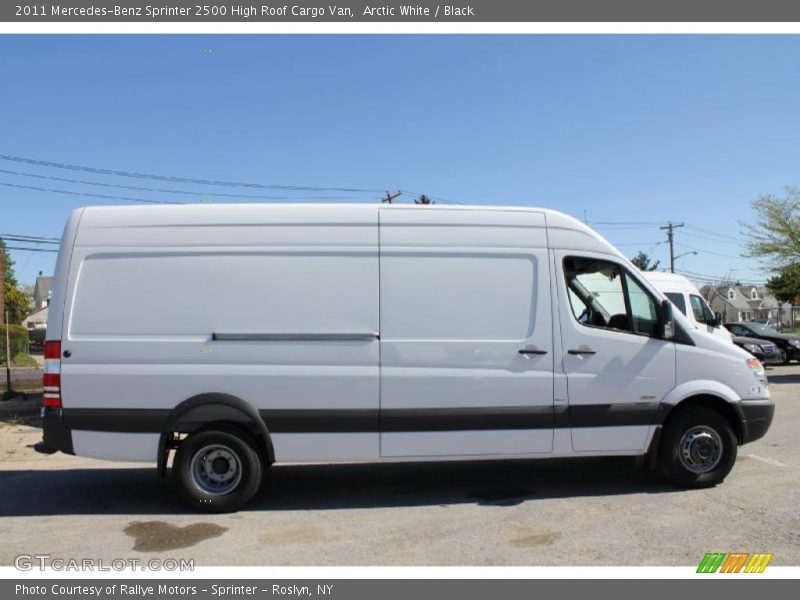 Arctic White / Black 2011 Mercedes-Benz Sprinter 2500 High Roof Cargo Van