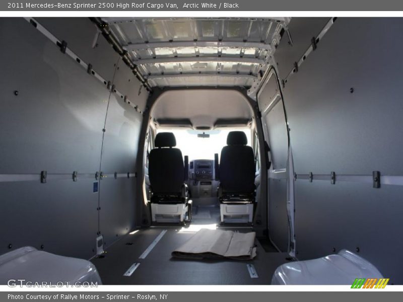  2011 Sprinter 2500 High Roof Cargo Van Black Interior