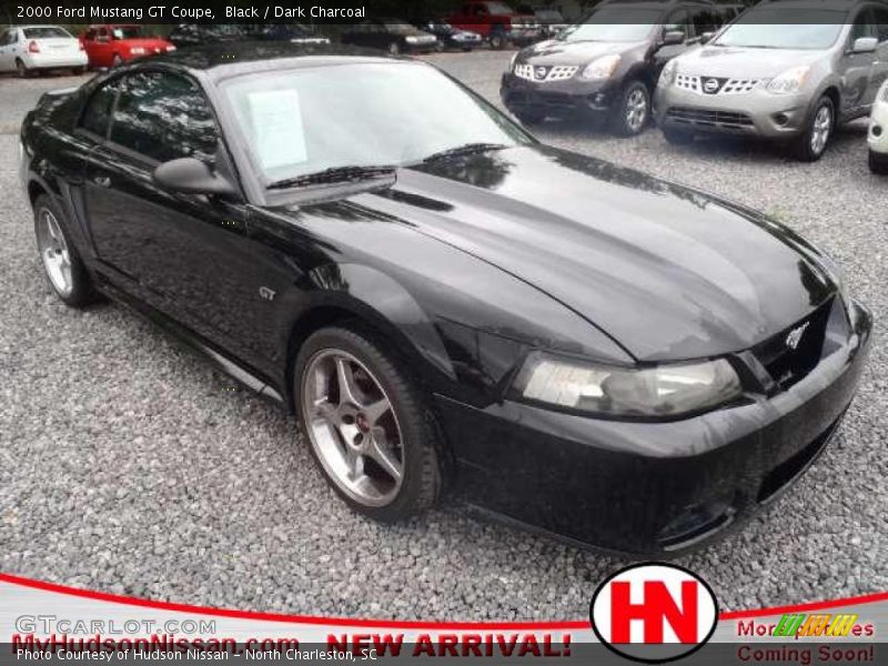 Black / Dark Charcoal 2000 Ford Mustang GT Coupe