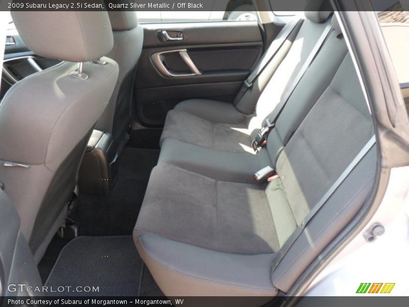 Quartz Silver Metallic / Off Black 2009 Subaru Legacy 2.5i Sedan