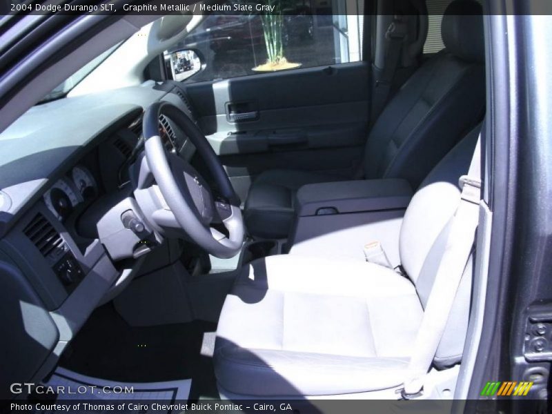 Graphite Metallic / Medium Slate Gray 2004 Dodge Durango SLT