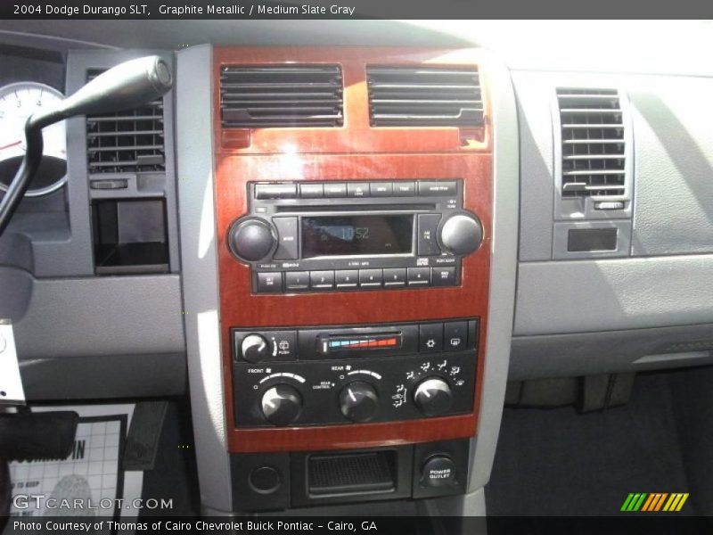 Graphite Metallic / Medium Slate Gray 2004 Dodge Durango SLT