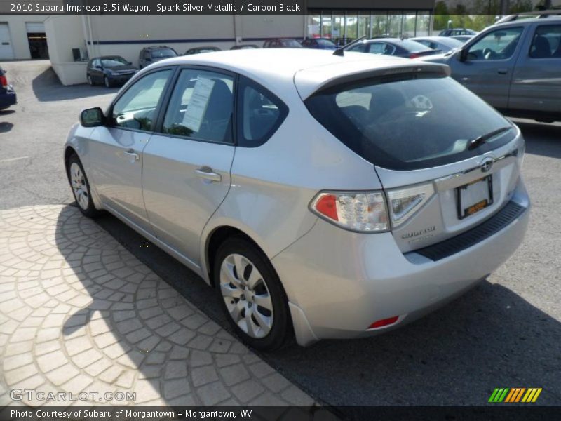 Spark Silver Metallic / Carbon Black 2010 Subaru Impreza 2.5i Wagon